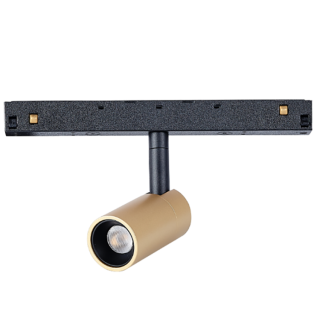 SPOT 5W NOIR/OR 3000K MAGNETO Noir/Or