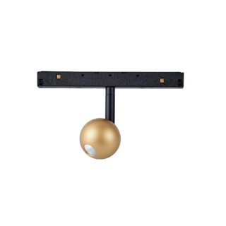 BALL SPOT 7W NOIR/OR 3000K MAGNETO Noir/Or