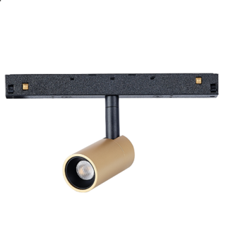 SPOT 5W NOIR/OR 3000K TRIAC MAGNETO Noir/Or