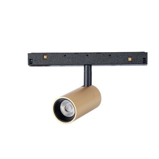 SPOT 7W NOIR/OR 3000K TRIAC MAGNETO Noir/Or