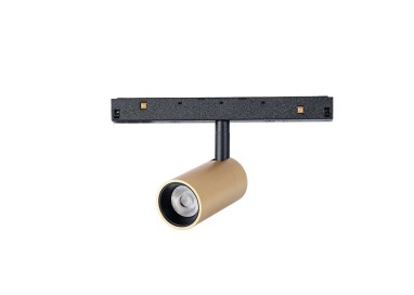 SPOT 7W NOIR/OR 3000K TRIAC MAGNETO Mantra