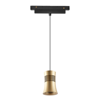 SUSPENSION 12W NOIR/OR 3000K TRIAC MAGNETO Noir/Or