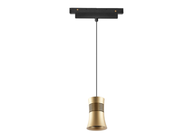 SUSPENSION 12W NOIR/OR Luminaire Mantra