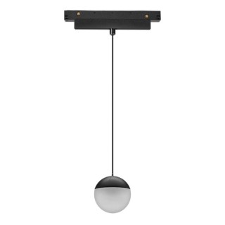 SUSPENSION BOULE 10W NOIRE 3000K TRIAC MAGNETO Noir