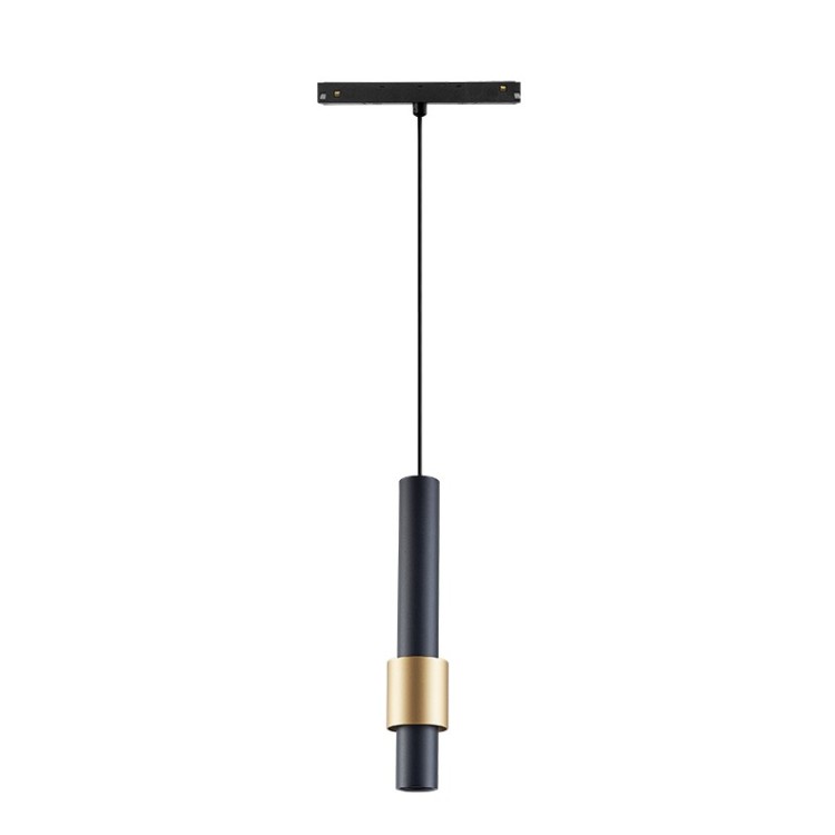 SUSPENSION 7W Noir/Or Luminaire Mantra