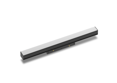 DIFFUSEUR DE LUMIÈRE LINÉAIRE 16W NOIR 4000K MAGNETO Noir