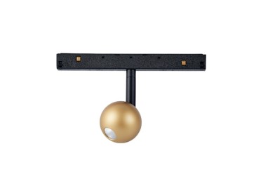 BALL SPOT 7W Noir/Or Luminaire Mantra