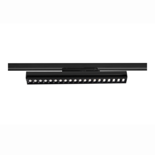 SPOT LINÉAIRE SUR RAIL NOIR 30W 4000K CRETA Noir