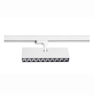 SPOT LINÉAIRE SUR RAIL BLANC 30W 3000K ITACA Blanc