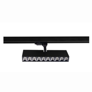 SPOT LINÉAIRE SUR RAIL NOIR 30W 4000K ITACA Noir