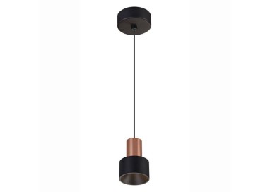 SUSPENSION LED GRUISSAN Noir Or - Luminaire Mantra