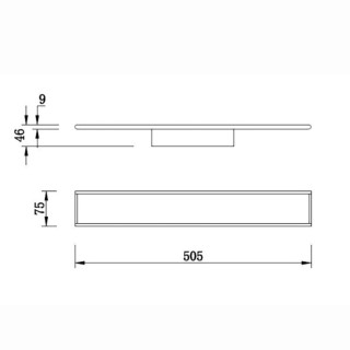 APPLIQUE MURALE LED CCT 24W BLANC NELSON Blanc