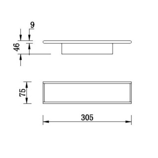 APPLIQUE MURALE LED CCT 16W NOIRE NELSON Noir