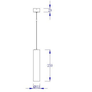 SUSPENSION LED BLANCHE 7W CCT BOLONIA Blanc