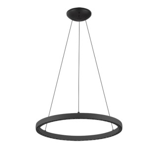 Lampe suspendue LED 40+15W RIUMAR Noir