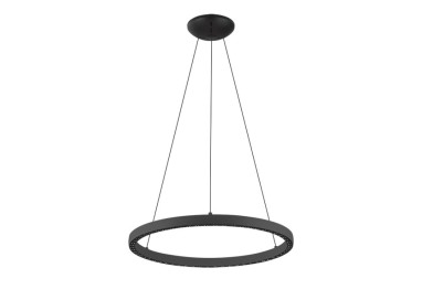Lampe suspendue LED RIUMAR Noir - Luminaire Mantra