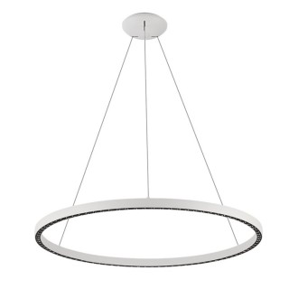 Lampe suspendue LED 60+20W RIUMAR Blanc