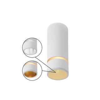 PLAFONNIER S MINI GU10 BLANC