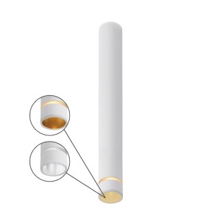 PLAFONNIER M MINI GU10 BLANC SPLIT Blanc