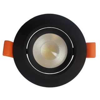 Spot encastré LED CCT PANAMA Noir