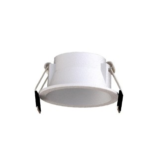 Spot encastré LED 6W Cadre SUNSET Blanc