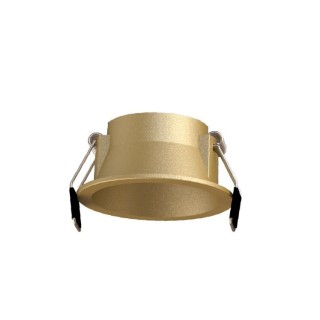 Spot encastré LED 6W Cadre SUNSET Or