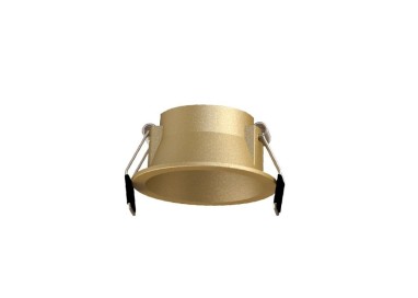 Spot encastré LED 6W Or, luminaire SUNSET, Mantra