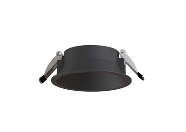 Spot LED encastré 15W Cadre SUNSET Noir Mantra