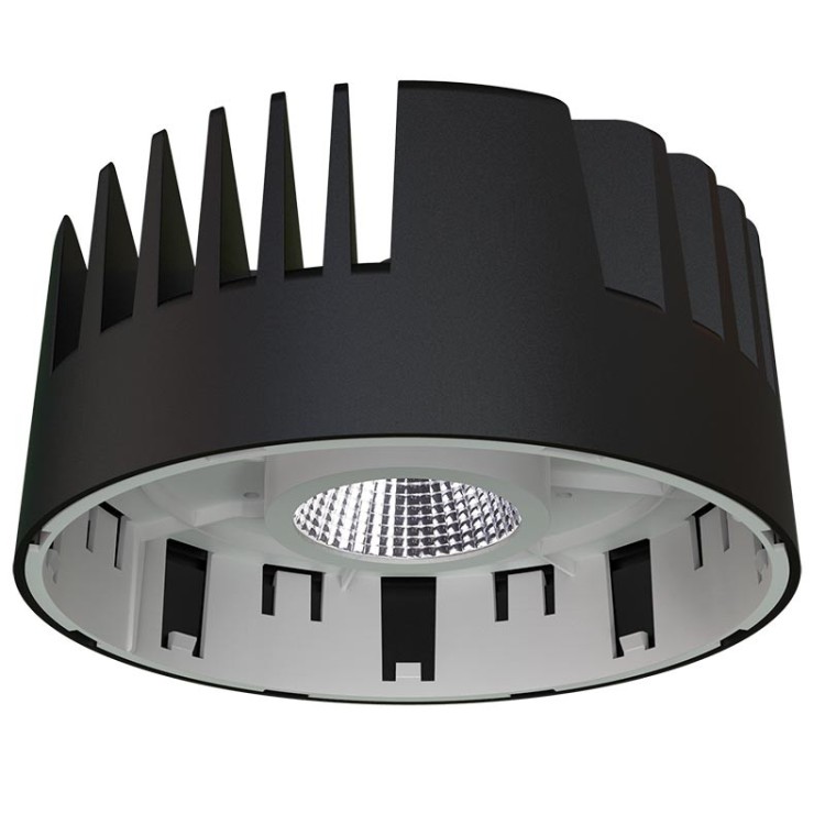 Dissipateur thermique SUNSET Noir, luminaire, Mantra
