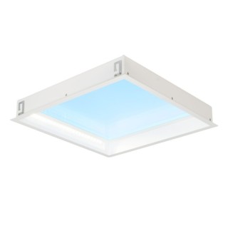 PANNEAU LUMINEUX LED ENCASTRÉ 60 x 60 BLUE SKY Blanc