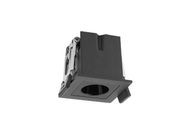 SPOT ENCASTRÉ 1L 3W Noir Mantra