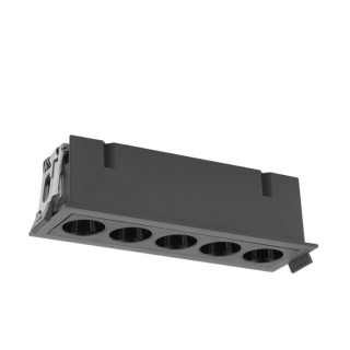 SPOT ENCASTRÉ 5L 12W 3000K NOIR BLAU Noir