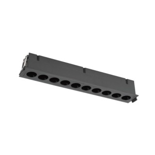 SPOT ENCASTRÉ 10L 24W 3000K NOIR BLAU Noir