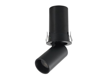 SPOT ENCASTRÉ 7W Noir GARDA Mini - Mantra