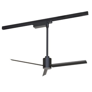 Ventilateur Triphasique Rail Noir 12W MONKEY FAN Noir
