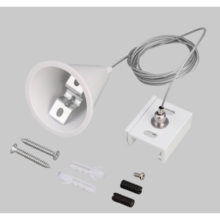 KIT DE SUSPENSION 2M BLANC, Luminaire, Mantra