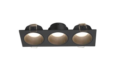 SPOT ENCASTRÉ Mini GU10 3L NOIR ANTILLA Mantra
