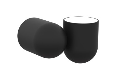 Spot/Applique GU10 IOS Noir, Luminaire, Mantra