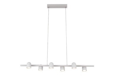 Luminaire linéaire GU10 6 lumières IOS Blanc Mantra