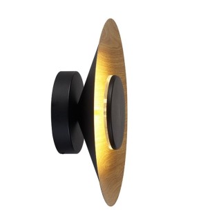 Applique murale LED 20W 3000K ORION Noir + Bois
