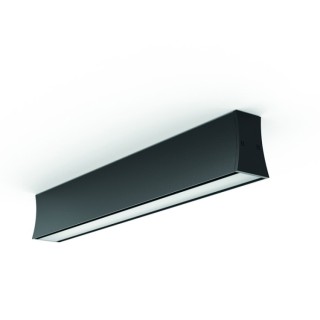 Plafonnier LED 14W 3000K 110 deg  HANOK Noir