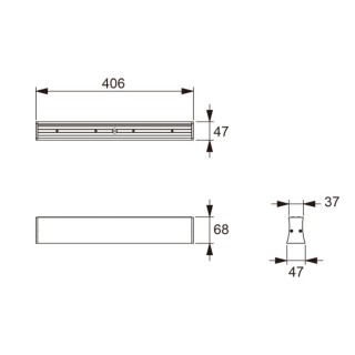 Plafonnier LED 14W 3000K 110 deg  HANOK Sable