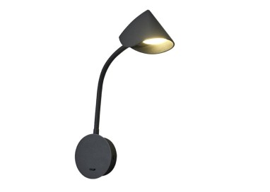 Applique murale GOA Noir - Luminaire Mantra