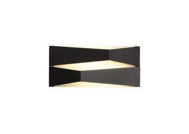 Applique murale LED FUJI Noir Mantra
