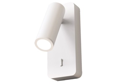 Applique Reader Mini GU10 NOTTE Blanc - Luminaire Mantra