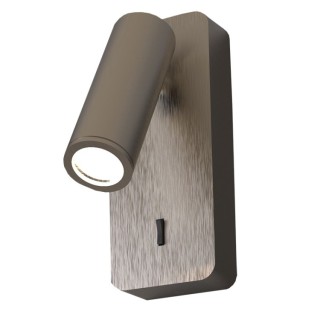 Applique Reader Mini GU10 NOTTE Nickel satiné