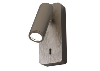 Applique Reader Mini GU10 Nickel satiné Mantra