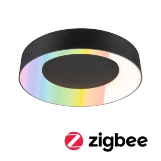 Plafonnier LED Zigbee 3.0 Casca Noir Paulmann