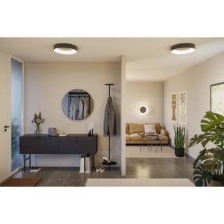 Plafonnier LED Zigbee 3.0 Casca Noir Paulmann
