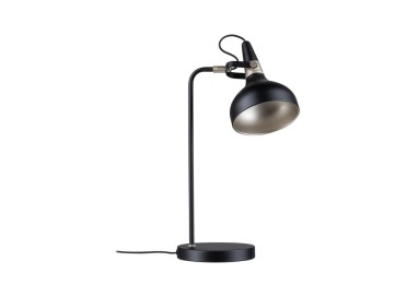 Lampe à poser Juna E14 Noir mat Paulmann